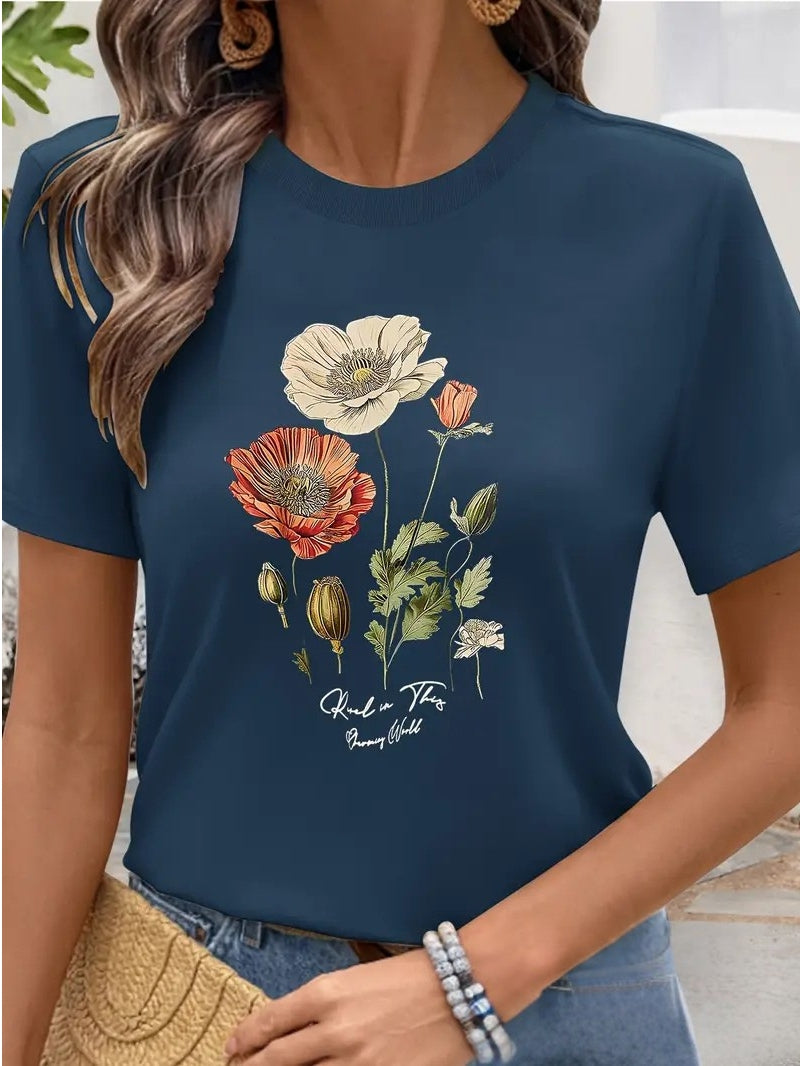 AMALIA SFEERVOLLE T-SHIRT