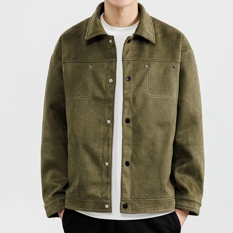 THE LOGAN SUEDE JACKET