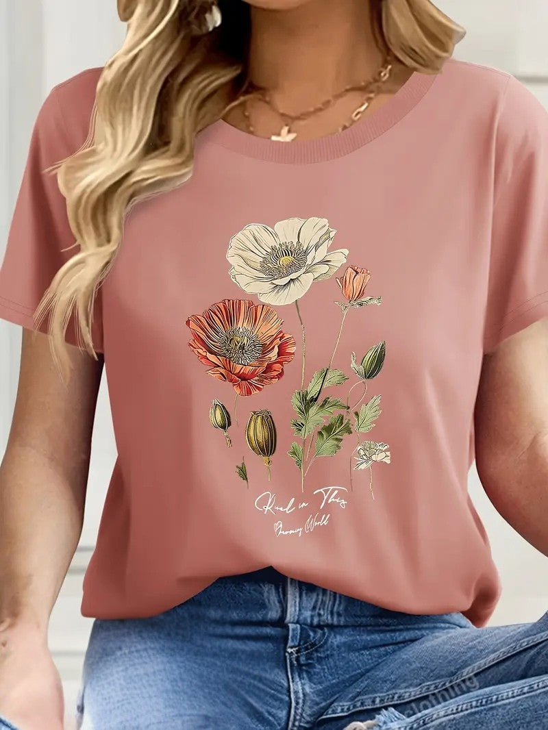 AMALIA SFEERVOLLE T-SHIRT