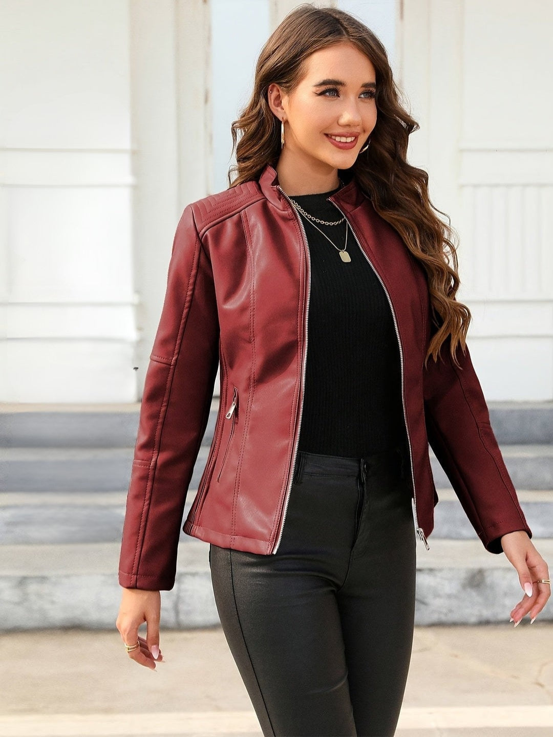 NORI LEATHER JACKET