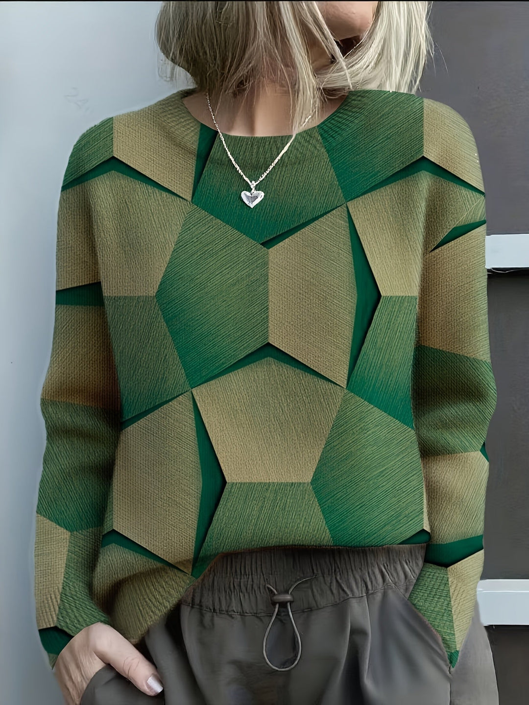 SIENNA 3D KNIT SWEATER