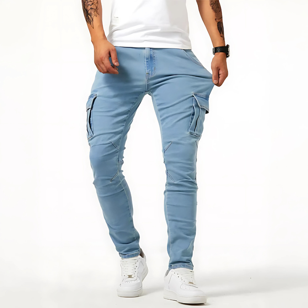 THE ENZO CARGO JEANS