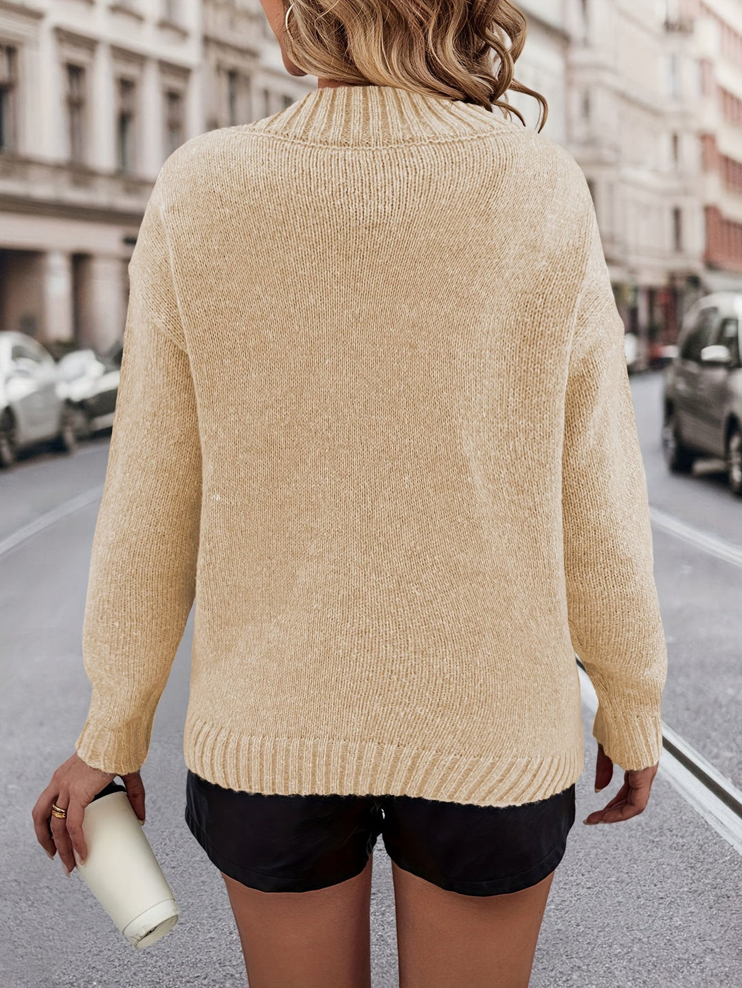 AURORA V-HALS SWEATER