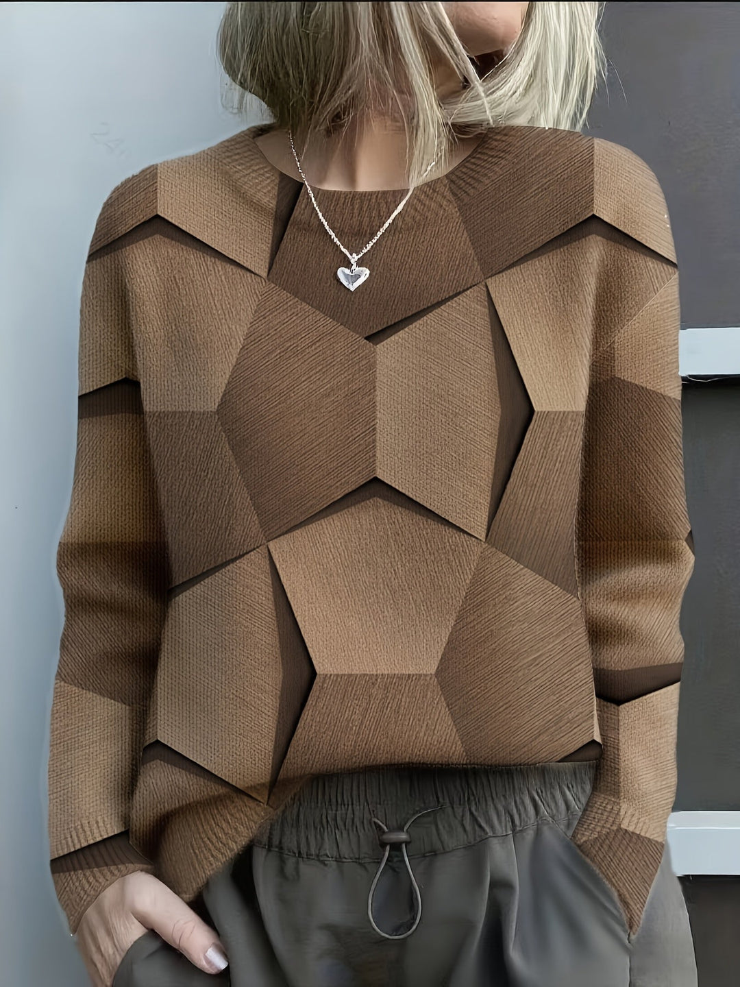 SIENNA 3D KNIT SWEATER