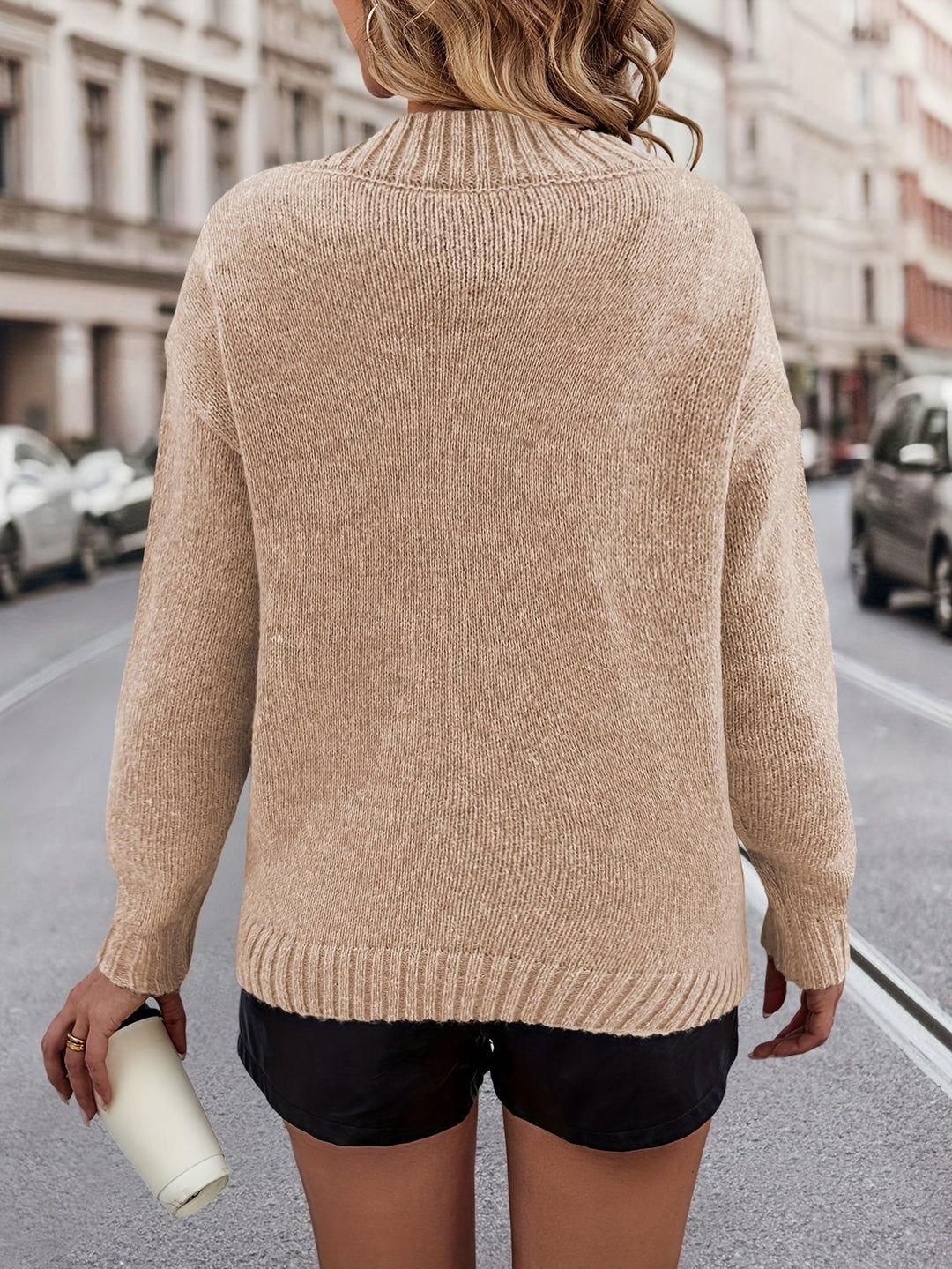 AURORA V-HALS SWEATER