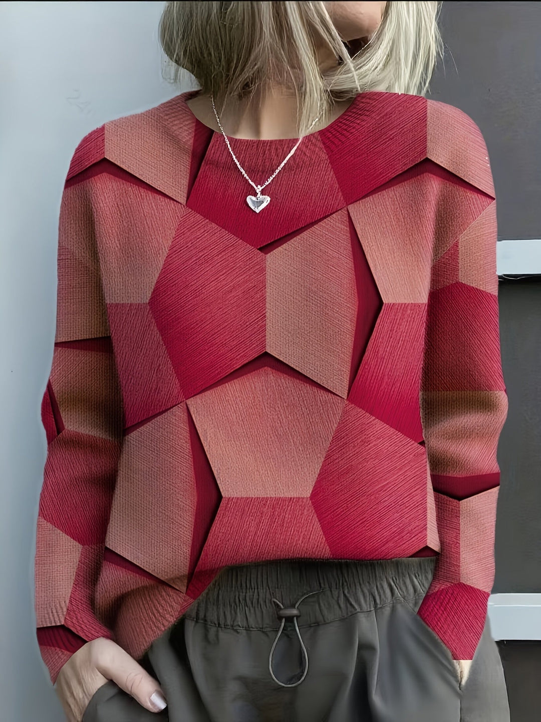 SIENNA 3D KNIT SWEATER