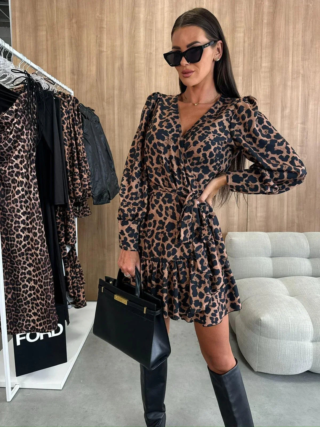 SORA ELEGANTE MINI-JURK