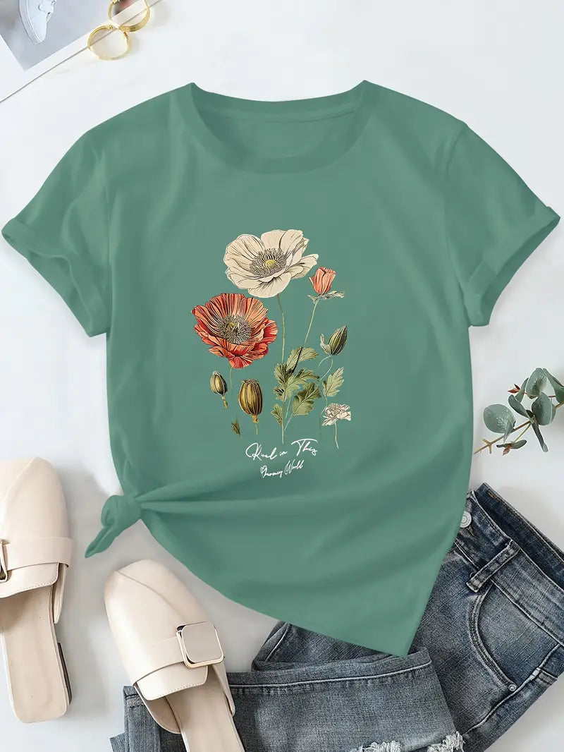 AMALIA SFEERVOLLE T-SHIRT